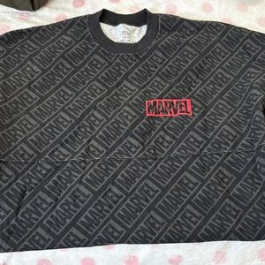 Marvel Black and Red Disney Jersey